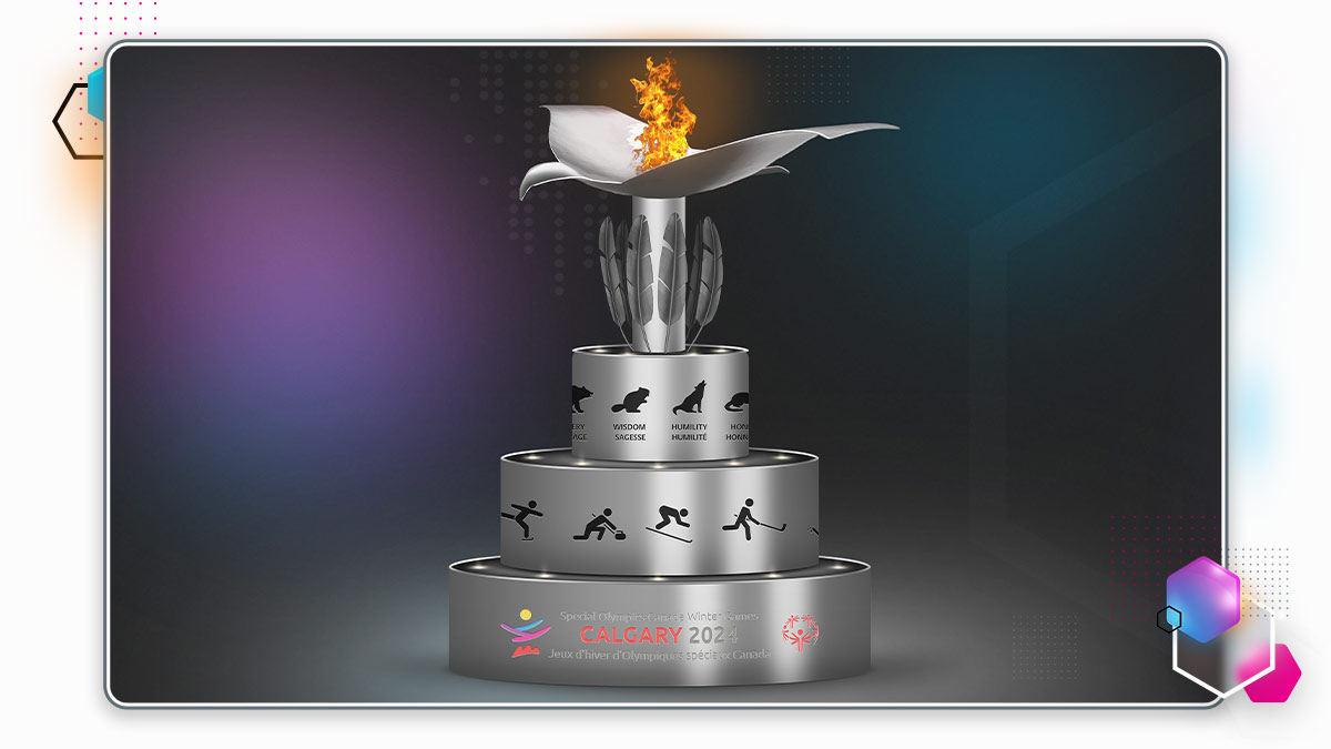 2024 Special Olympics Cauldron Design