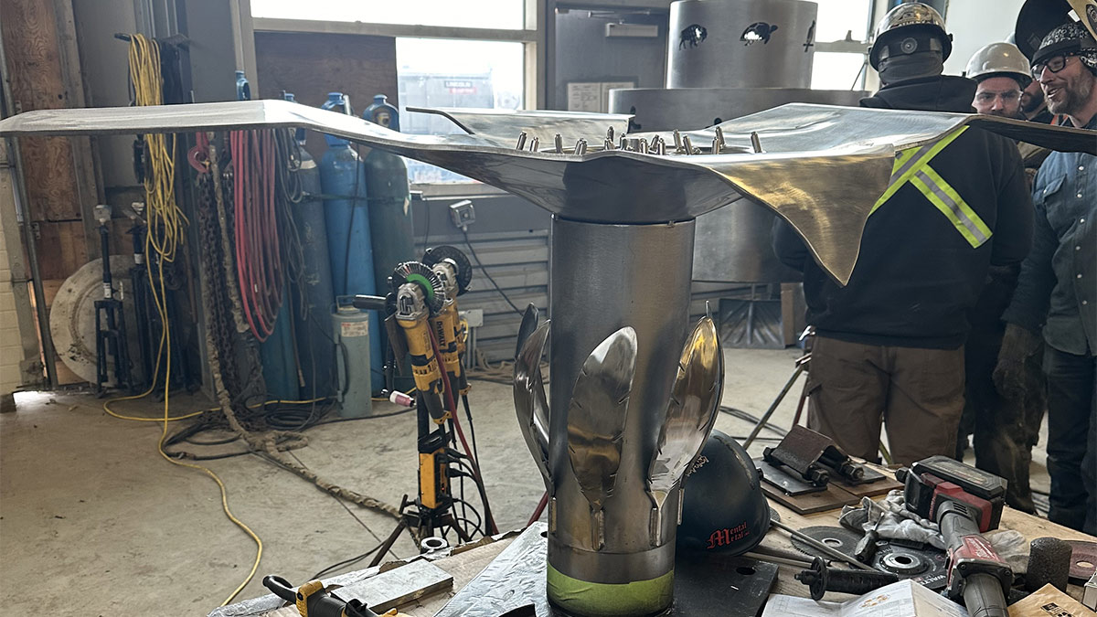 From sketches to sheet metal, fabrication begins